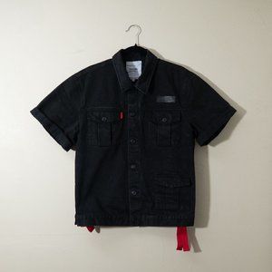 Profound Aesthetic Half Sleeve Denim Jacket (L)
